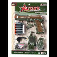 Manyuk Toys Katonai szivacslövő fegyver készlet katonásdi