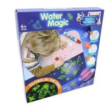 Manyuk Toys Maszatmentes rajzszőnyeg világűr mintákkal - 80 x 60 cm kreatív és készségfejlesztő