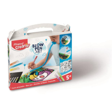 MAPED CREATIV Fújós filctoll készlet, MAPED CREATIV, "Blow pen Art", csíkozás filctoll, marker