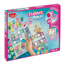 MAPED CREATIV - Nyomdázó készlet, foglalkoztató füzettel - Hercegnős kreatív és készségfejlesztő