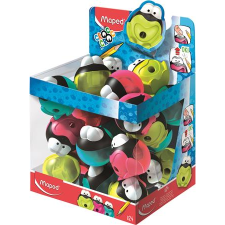 MAPED Croc Croc Egylyukú tartályos hegyező display - Vegyes színek (017711) hegyező