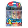 MAPED Filctoll és színes ceruza készlet, MAPED "Color`Peps Monster" 12+15 különböző szín