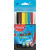 MAPED Filctoll készlet, 2 mm, kimosható, MAPED "Color\´Peps Ocean", 6 különböző szín