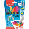MAPED Filctoll készlet, 3,6 mm,  "Color`Peps Magic", 8+2 különböző szín