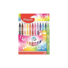 MAPED Filctoll készlet Maped 2,8 mm, kimosható, Mini Cute 12 különböző szín filctoll, marker