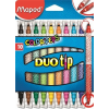 MAPED Filctoll készlet, MAPED "DuoTip", 10 különböző szín