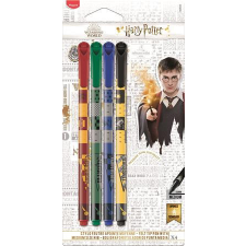 MAPED Filctoll készlet, MAPED "Harry Potter Teens", 4 különböző szín filctoll, marker
