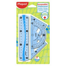 MAPED Flex Hajlítható mini műanyag vonalzókészlet (4 db / csomag) (244069) vonalzó