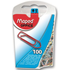 MAPED Gemkapocs, 25 mm, MAPED, színes gemkapocs, tűzőkapocs