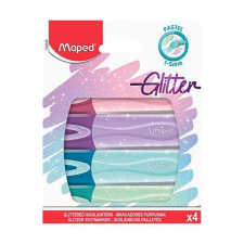 MAPED Glitteres szövegkiemelő készlet 4 db-os - Pasztell filctoll, marker