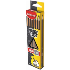 MAPED Grafitceruza, HB, háromszögletű, MAPED "Black\&acute;Peps" ceruza