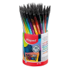 MAPED Grafitceruza radírral, ceruzatartó, HB, háromszögletű, MAPED 