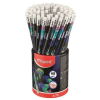 MAPED Grafitceruza radírral, ceruzatartó, HB, háromszögletű, MAPED 
