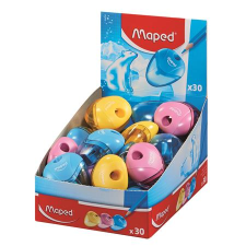 MAPED Hegyező display, egylyukú, tartályos, "I-Gloo", vegyes színek (IMA534754) (IMA534754) hegyező