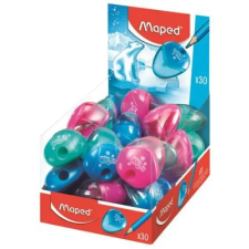 MAPED Hegyező display, egylyukú, tartályos, MAPED "I-Gloo", vegyes színek hegyező