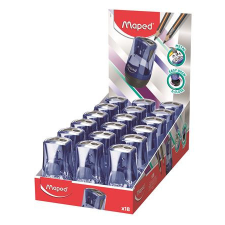 MAPED Hegyező display, kétlyukú, tartályos, MAPED "Tonic", kék hegyező