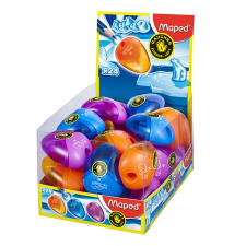 MAPED I-Gloo egylyukú balkezes hegyező display - Vegyes színek 24 db (032211) hegyező