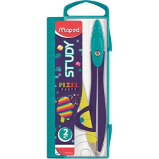 MAPED Körző, adapterrel, MAPED &quot;Pixel Party Study&quot; körző