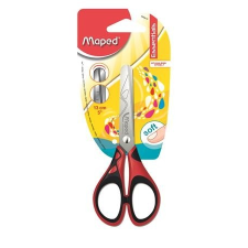 MAPED Olló, iskolai, 13 cm, MAPED "Essentials Soft" olló