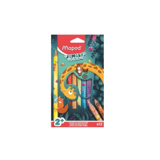 MAPED SJungle Fever színes ceruza készlet ecsettel (12 db / csomag) (863700) színes ceruza