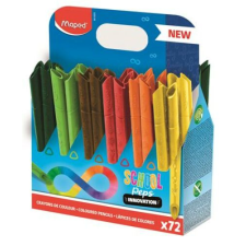 MAPED Színes ceruza készlet, ceruzatartó, háromszögletű, MAPED "Color`Peps INFINITY", 72 darabos készlet színes ceruza
