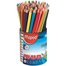  MAPED Színes ceruza készlet, háromszögletű, ceruzatartó, MAPED &quot;Color&#039;Peps&quot; színes ceruza