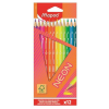 MAPED Színes ceruza készlet, háromszögletű, MAPED  Neon , 12 különböző szín