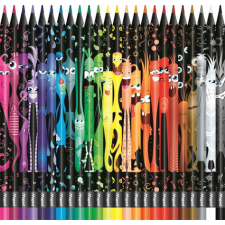 MAPED Színes ceruza készlet, háromszögletű, MAPED &quot;Color&#039;Peps Monster&quot; 24 különböző szín színes ceruza