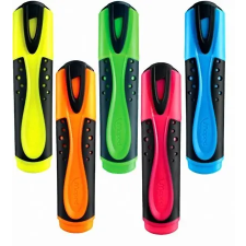 MAPED Szövegkiemelő, 1-5 mm, MAPED "Fluo Peps Soft", kék filctoll, marker