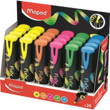 MAPED Szövegkiemelő display, 1-5 mm, MAPED "Fluo Peps Flex", vegyes színek filctoll, marker