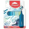 MAPED Szövegkiemelő készlet, 1-5 mm, MAPED Fluo Peps Assorted, vegyes színek (IMA740902)