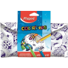 MAPED Tolltartó, textil, színezhető, tépőzáras, MAPED "Color`Peps", színezőtermékekkel