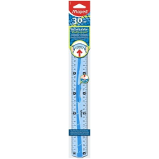 MAPED Vonalzó, műanyag, hajlítható, 30 cm, leszorítóval, "Flex" vonalzó