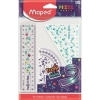 MAPED Vonalzókészlet, műanyag, törhetetlen, 3 darabos, MAPED