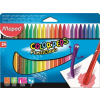 MAPED Zsírkréta, MAPED "Color'Peps" PlastiClean, 24 különböző szín