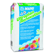  Mapei Ultraplan Renovation 3-30mm aljzatkiegyenlítő szálerősítésű 25kg mélyalapozó, folt-, só-, penészkezelőszer