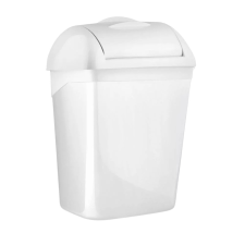  Mar Plast falra is szerelhető fürdőszobai szemetes, intim tasak gyűjtő - Fehér 8L szemetes