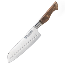 Maranc Maranc profi santoku kés, damaszkuszi acél, 18 cm, M169 kés és bárd