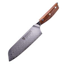 Maranc profi santoku kés, damaszkuszi acél, 18 cm, M21 kés és bárd