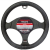 Maranello Kormányvédő 37-43cm fekete fehér varrással (3890020) (3890020)