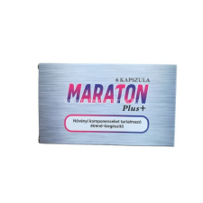  MARATON PLUS+ POTENCIANÖVELŐ KAPSZULA - 6 DB potencianövelő