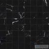 Marazzi Allmarble Elegant Black Mosaico Lux 30x30 cm-es padlólap M48W
