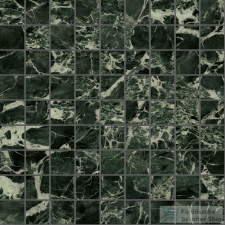 Marazzi Allmarble Verde Aver Mosaico Lux 30x30 cm-es padlólap M9MW járólap