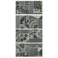 Marazzi D_Segni Blend Carbone Mosaico 19x38 cm-es padlólap M8WM járólap