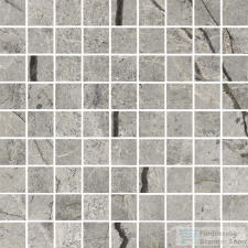 Marazzi MYSTONE SILVER ROOT Grey Mosaico 30x30 cm-es padlólap, MPNJ járólap