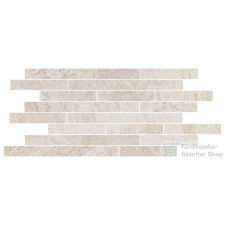 Marazzi Rocking White Mosaico 22,5x55 cm-es padlólap M1HP járólap