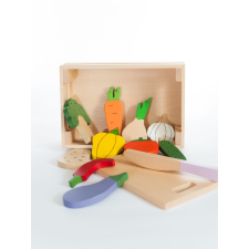 Marc toys Zöldségláda, kézzel készített játék Marc játékok konyhakészlet