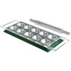 Marcato RT-RSO Aluminium Ravioli kézi tésztakészítő 30 x 10 cm - Zöld