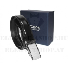  Marco Sergioni férfi bőr öv - Fekete ajándéktárgy