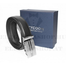  Marco Sergioni férfi bőr öv - Fekete ajándéktárgy